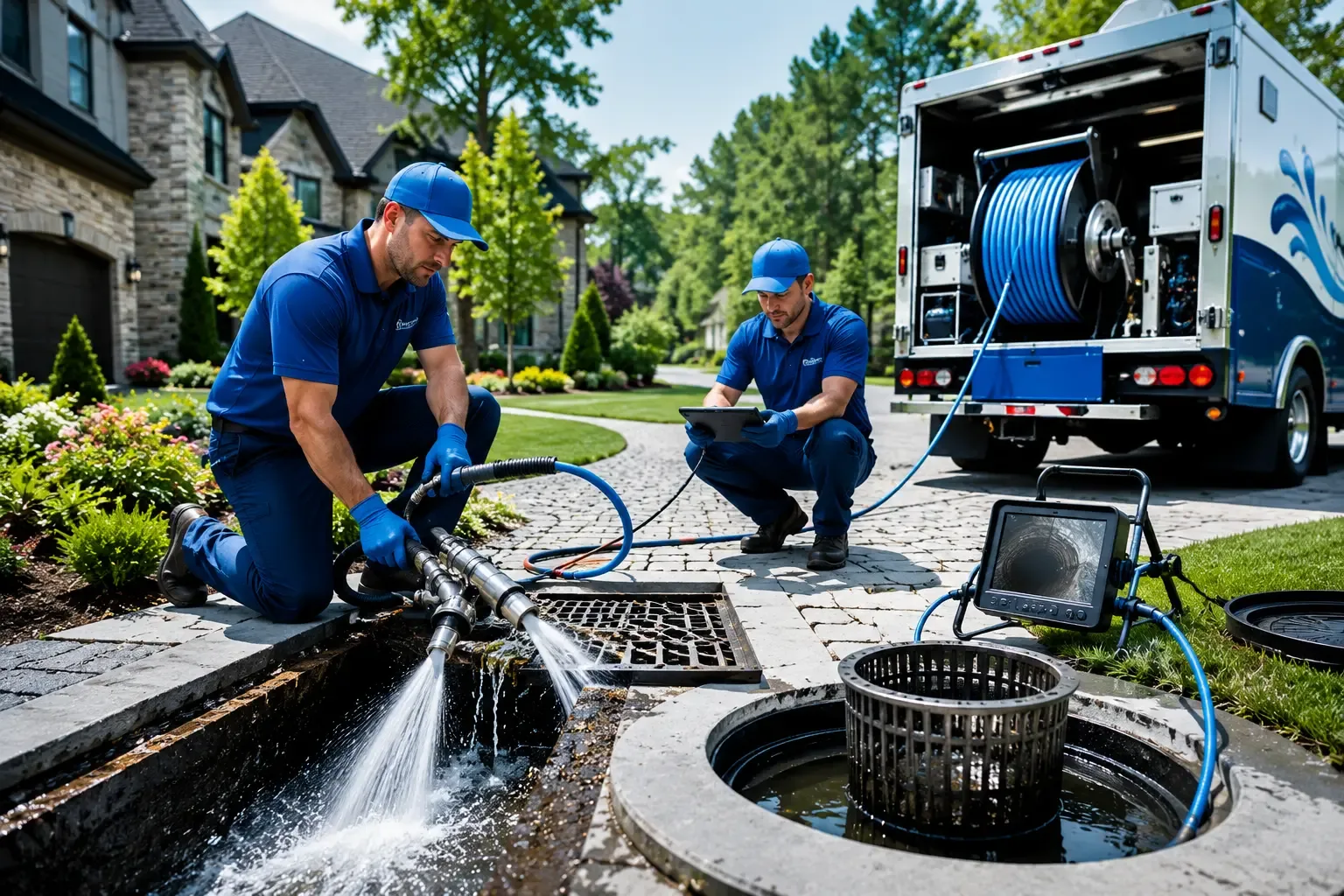 Local outdoor drain cleaning professionals in La Joya, TX