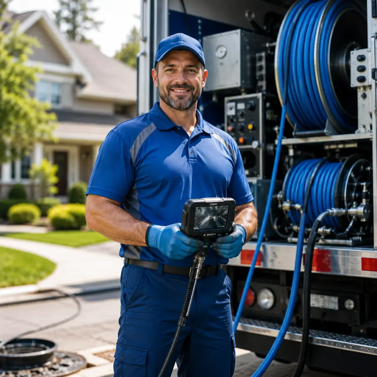 Local outdoor drain cleaning specialists in La Joya, TX